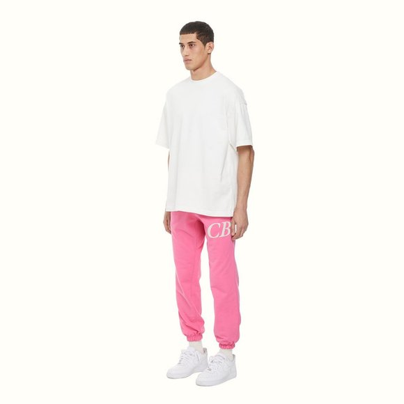 Cole Buxton Italic Logo Sweatpants • Candy Pink • Medium - Picture 4 of 7